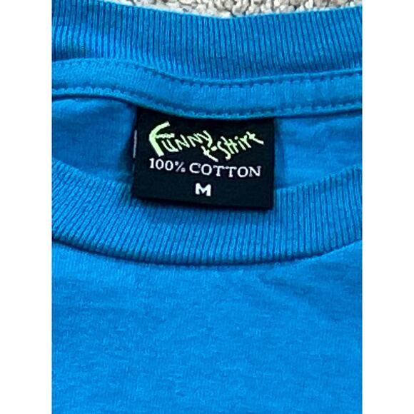 Funny T Shirt Phuket Thailand Blue T Shirt Size M Medium Seldom Worn - Picture 5 of 7